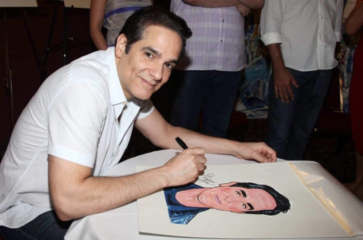 Yul Vazquez attending the celebration as Sardi's honors all five cast members from the Broadway production of 'The Motherf**ker with the Hat'  in New York City at 