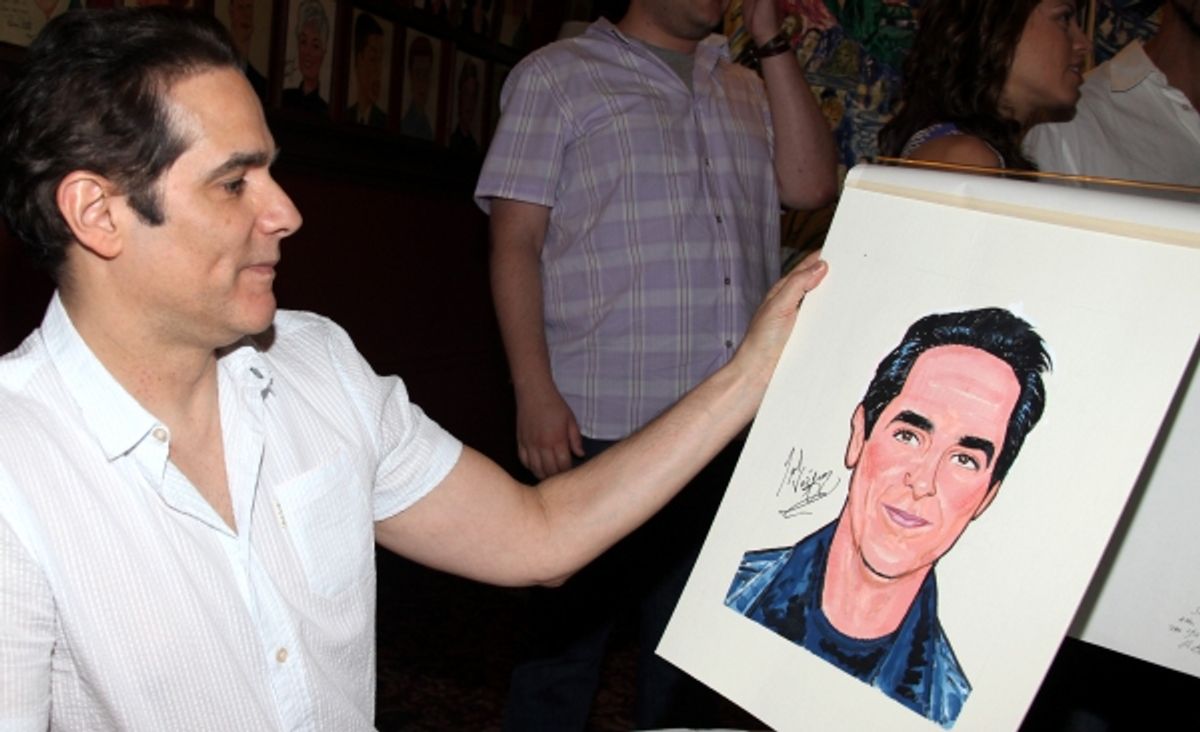 Yul Vazquez attending the celebration as Sardi's honors all five cast members from the Broadway production of 'The Motherf**ker with the Hat'  in New York City at 