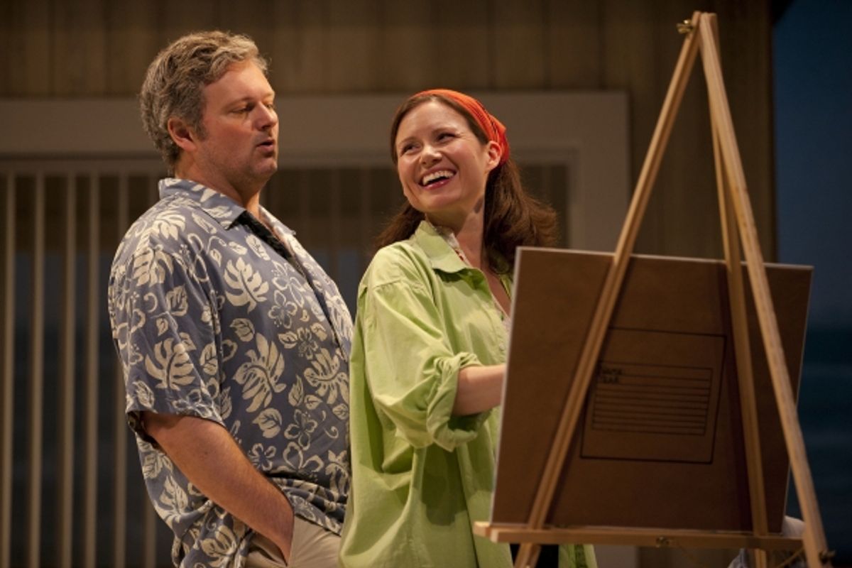 John Ellison Conlee and Maggie Lacey
 at 