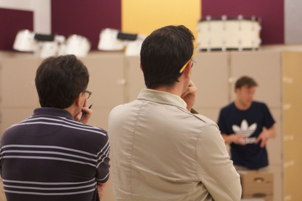 Tim Pinckney, Peter Flynn, Eric T. MIller at 