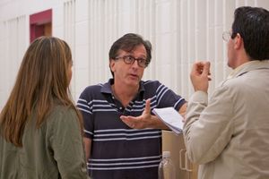 Tim Pinckney, Peter Flynn, Andrea Burns @ BroadwayWorld Tim Pinckney, Peter Flynn, Andrea Burns Photo