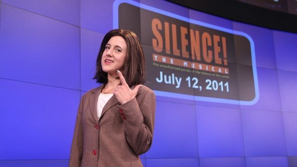 Photo Flash: SILENCE! The Musical Rings NASDAQ Closing Bell  Image