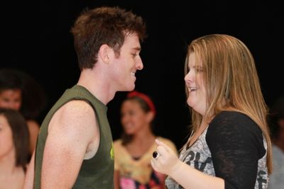 Tyler Hanes with Ryann Redmond Photo