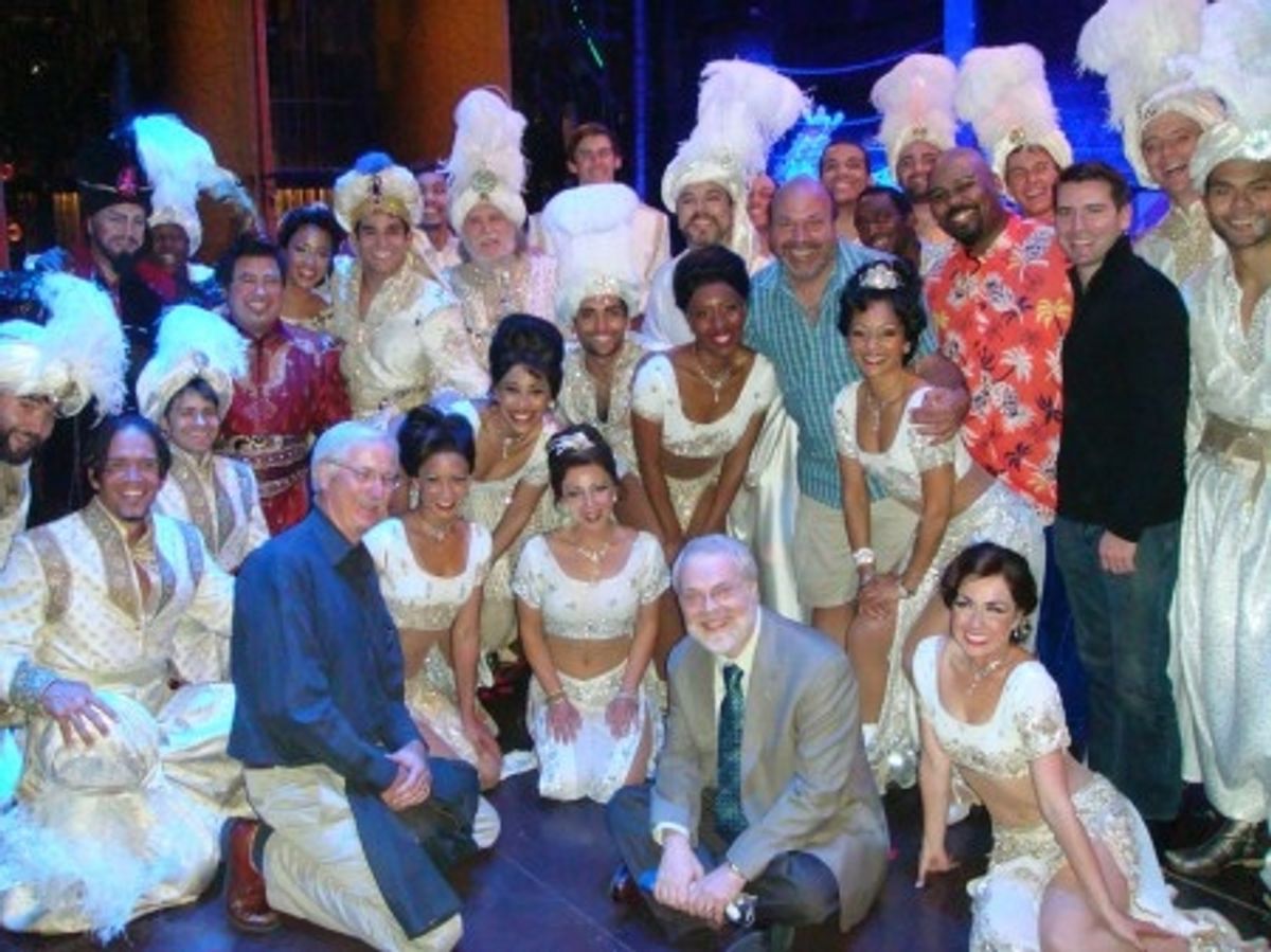 Cast of ALADDIN at 