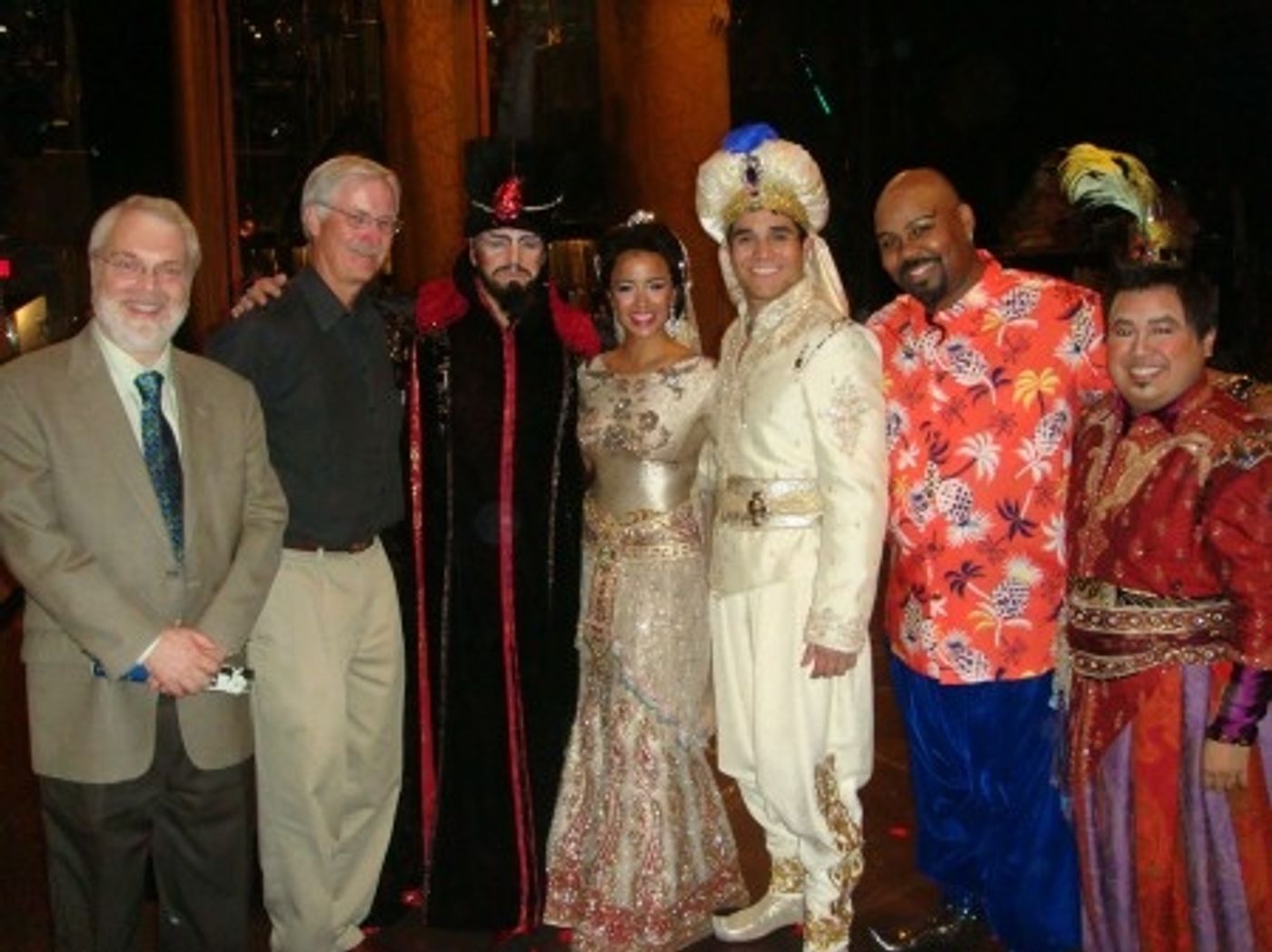 Photo Flash: Ron Clements and John Musker Visit 5th Avenue's ALADDIN  Image