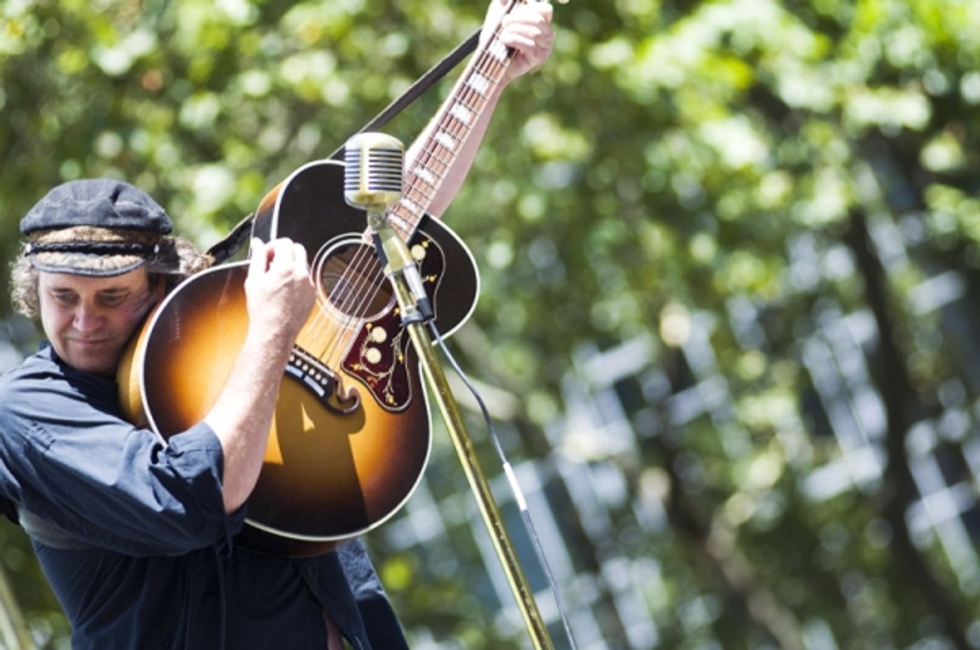 Photo Coverage: Aaron Tveit, Christopher Sieber, et al. Perform at Broadway in Bryant Park!  Image