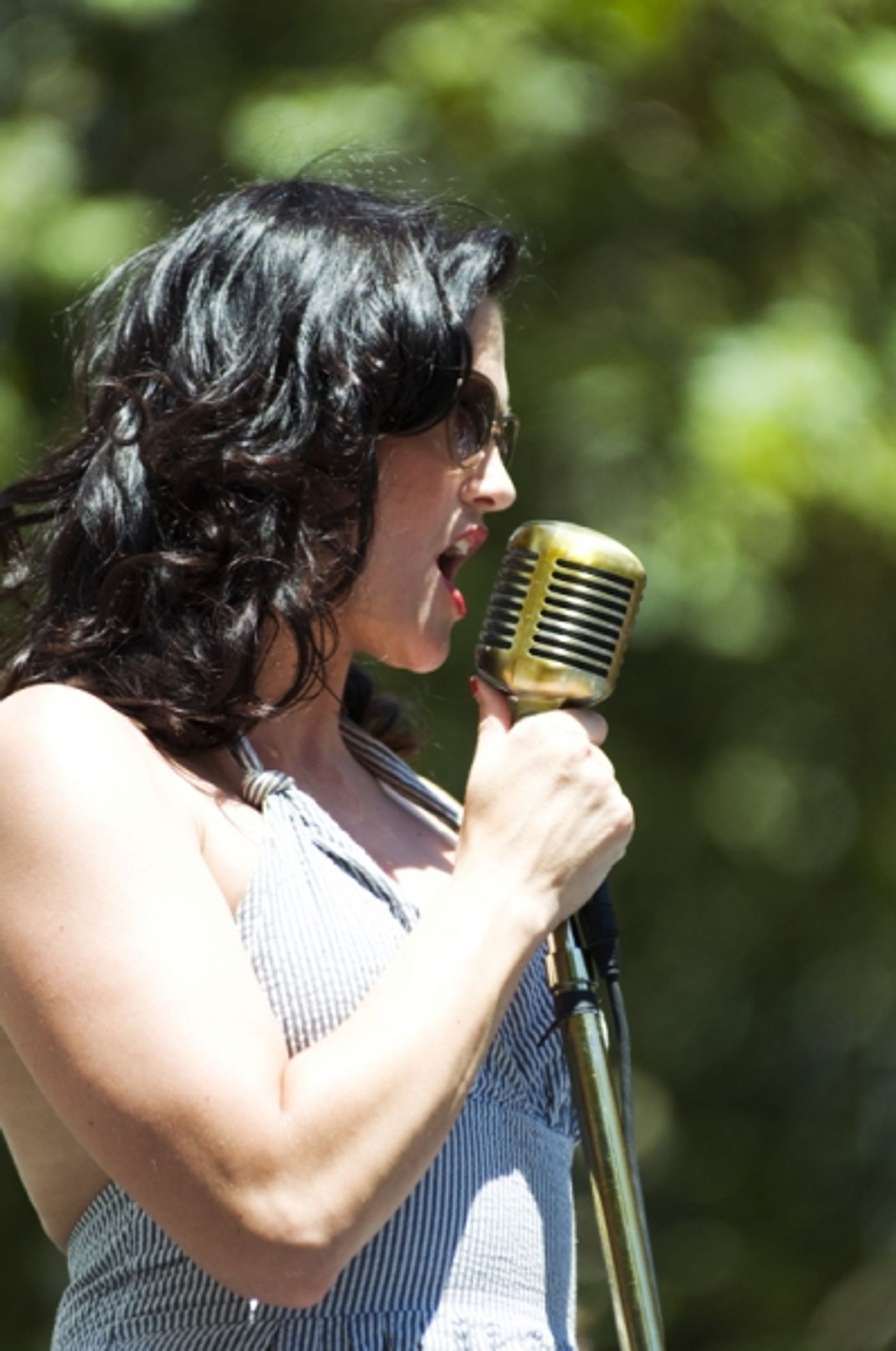 Photo Coverage: Aaron Tveit, Christopher Sieber, et al. Perform at Broadway in Bryant Park!  Image