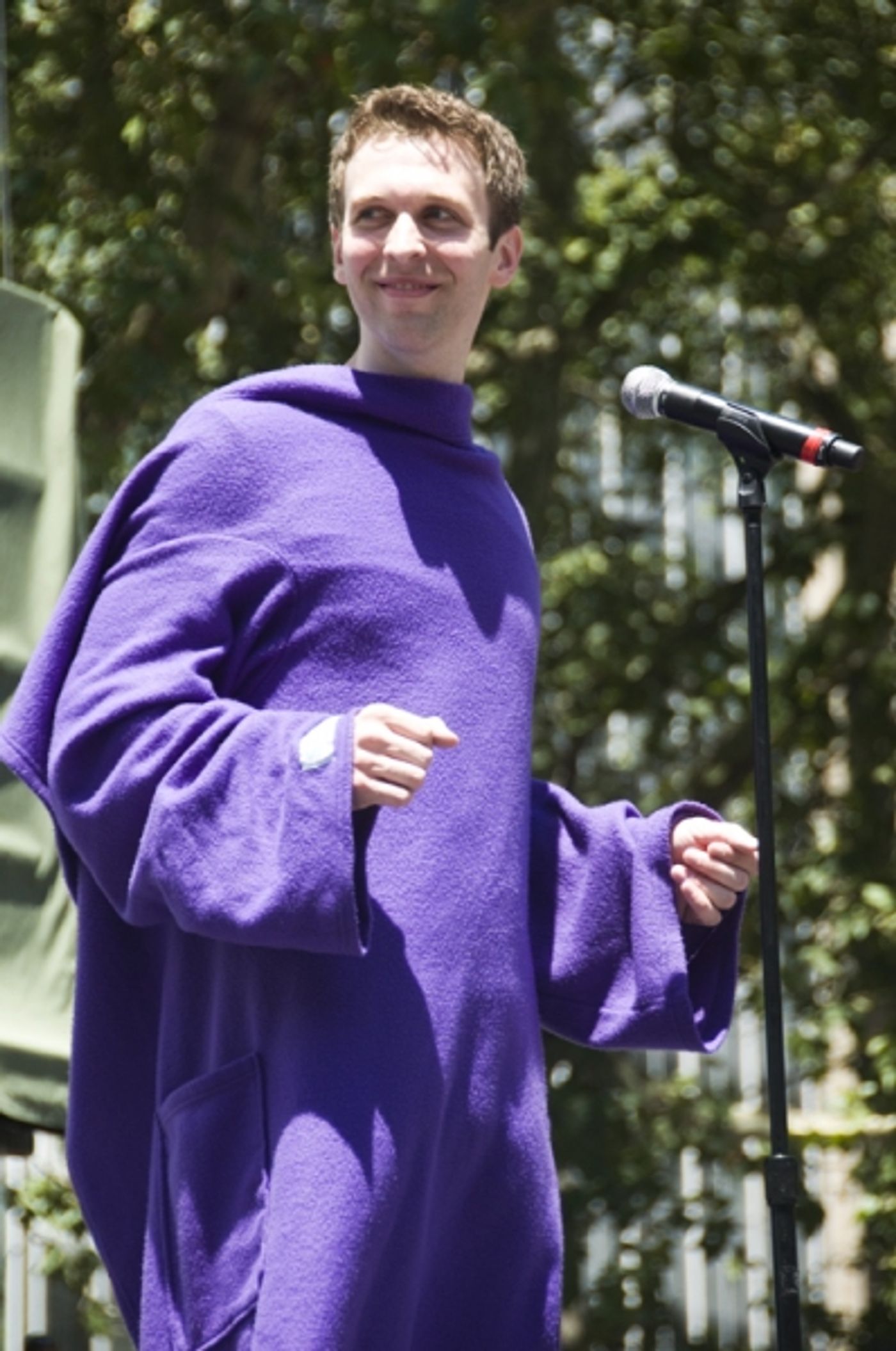 Photo Coverage: Aaron Tveit, Christopher Sieber, et al. Perform at Broadway in Bryant Park!  Image