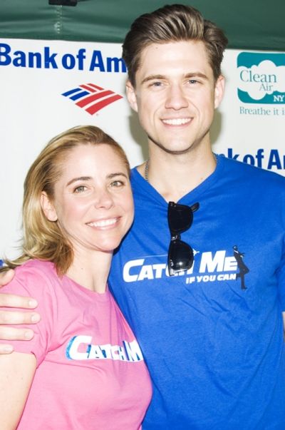 Kerry Bulter & Aaron Tveit Photo