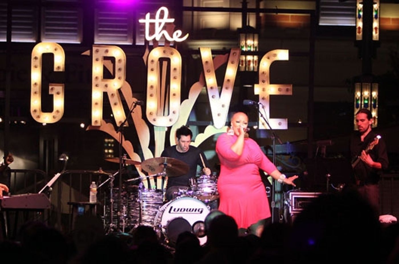 Photo Coverage: Frenchie Davis, Blake Lewis and Honor Society Perform at The Grove's Summer Concerts Photo Coverage: Frenchie Davis, Blake Lewis and Honor Society Perform at The Grove's Summer Concerts Image