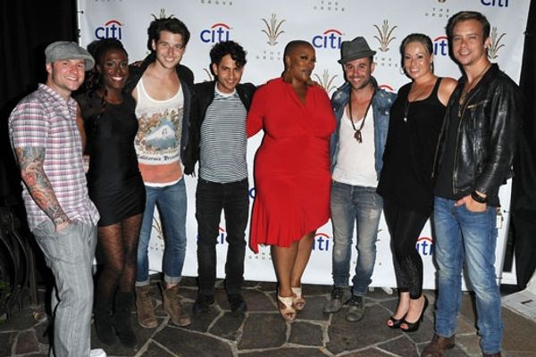 Blake Lewis, Kitten Kuroi, Alexander Noyes, Jason Rosen, Frenchie Davis, Michael Brun Photo