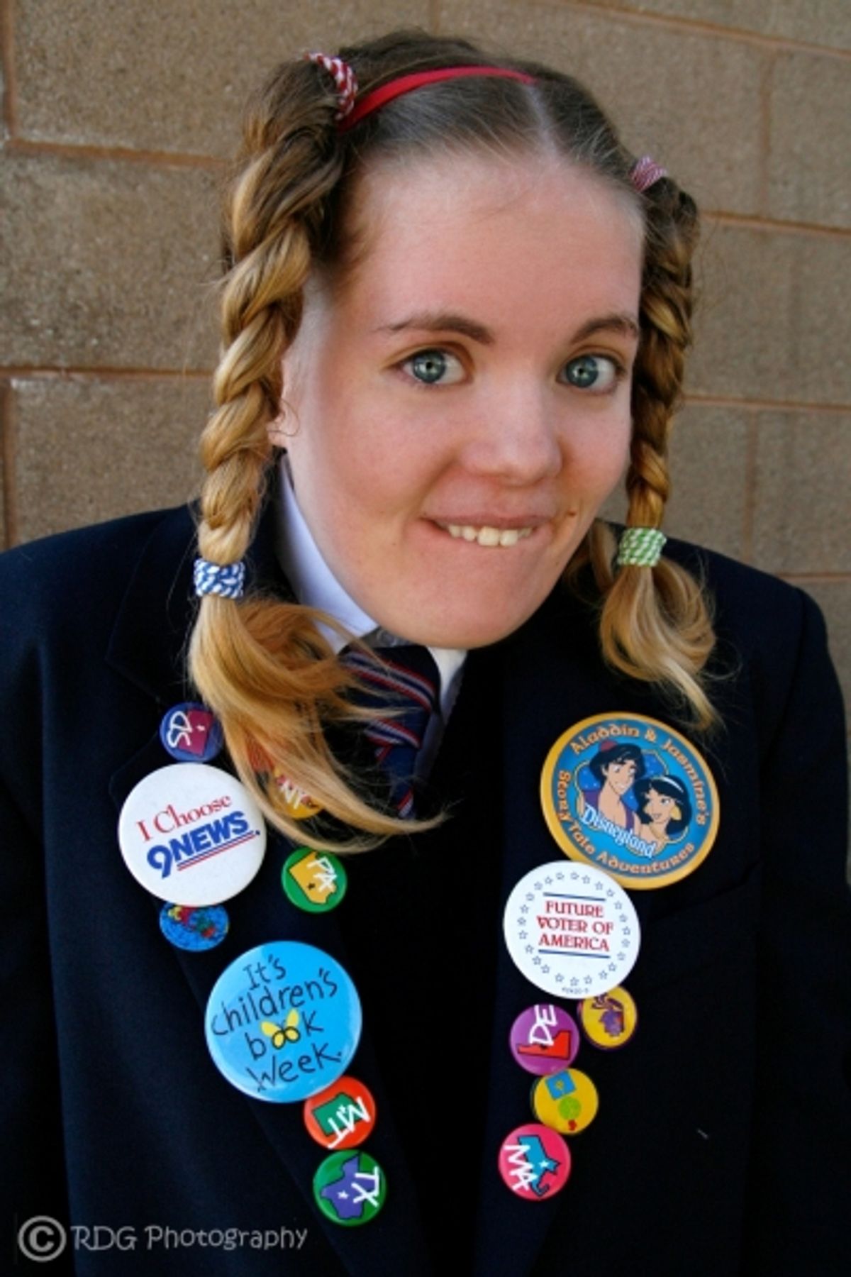 Ember Everett as Logainne SchwartzandGrubenierre at 