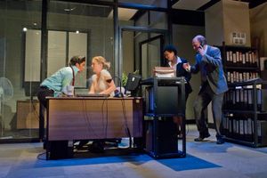 Shane Zaza as Elvis, Robyn Addison as Marie, Golda Roshuevel as Honey, Simon Kunz as  Photo