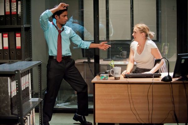 Shane Zaza as Elvis and Robyn Addison as Marie Photo