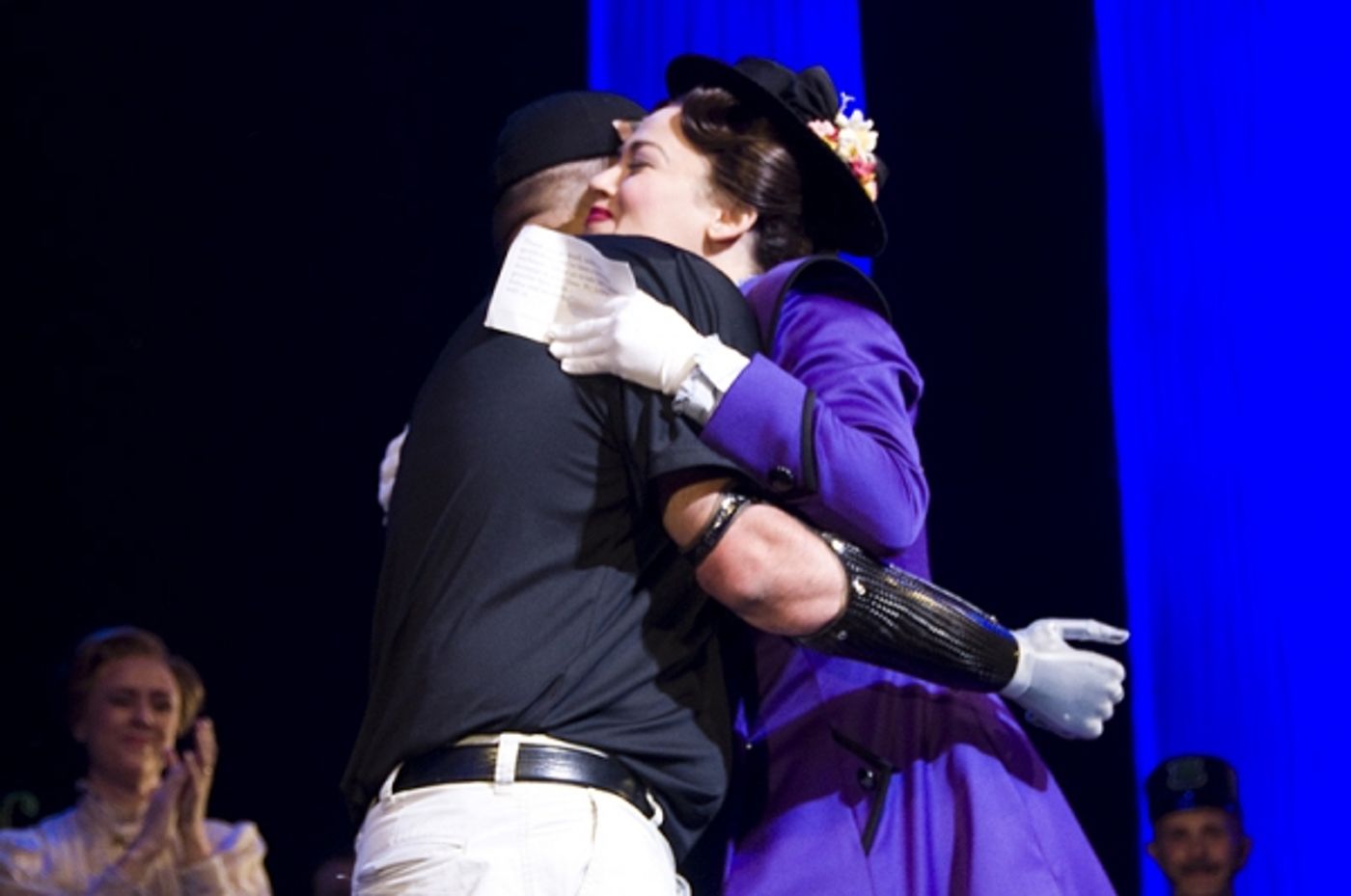 Photo Coverage: Sergeant Leroy Petry Visits MARY POPPINS! Photo Coverage: Sergeant Leroy Petry Visits MARY POPPINS! Image
