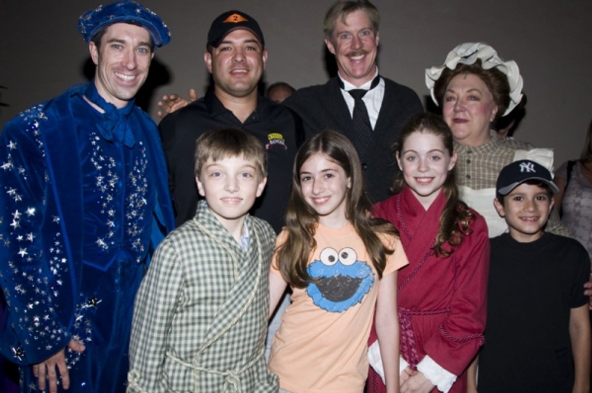 Leroy Petry & the cast of Mary Poppins at 