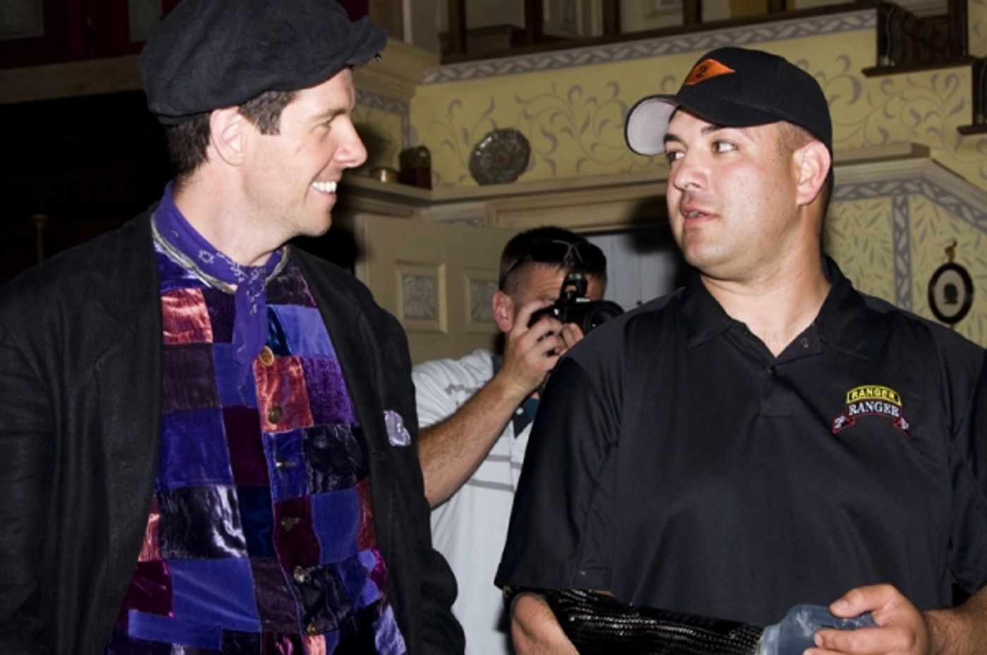 Photo Coverage: Sergeant Leroy Petry Visits MARY POPPINS! Photo Coverage: Sergeant Leroy Petry Visits MARY POPPINS! Image