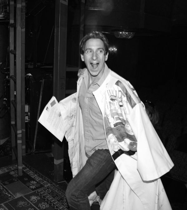 SPIDER-MAN TURN OFF THE DARK Gypsy Robe Recipient Luther Creek celebrating the Openin Photo