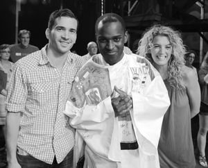Paris Remillard, Arbender Robinson & Kacie Sheik celebrating the Opening Night Gypsy  Photo