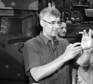 Mo Rocca celebrating the Opening Night Gypsy Robe Ceremony for Recipient Arbender Robinson in 'Hair' at the St. James Theatre in New York City. @ BroadwayWorld Mo Rocca celebrating the Opening Night Gypsy Robe Ceremony for Recipient Arbender Rob Photo