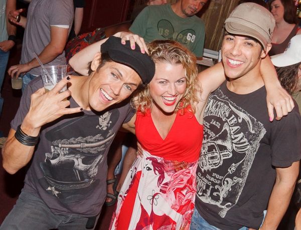 MiG Ayesa, Rebecca Faulkenberry, and Dan Domenech Photo