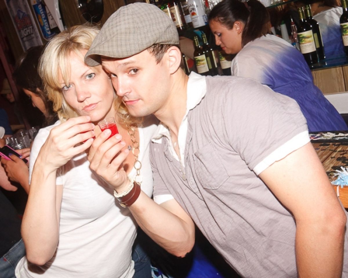 Jenifer Foote and Jeremy Woodard at 