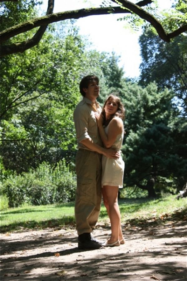 Brad Lewandowski and Laura Ramadei Photo