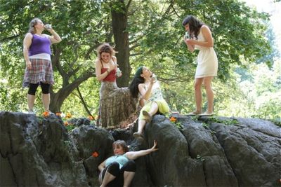 Sevrin Anne Mason, Jelena Stupljanin, Sara Thigpen, Maria Peyramaure, and Laura Ramad Photo
