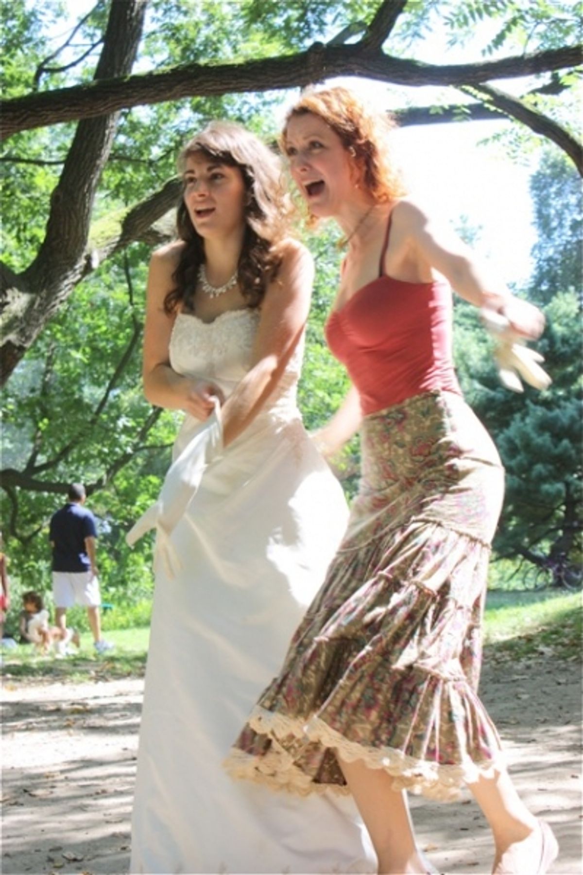 Laura Ramadei and Jelena Stupljanin at 