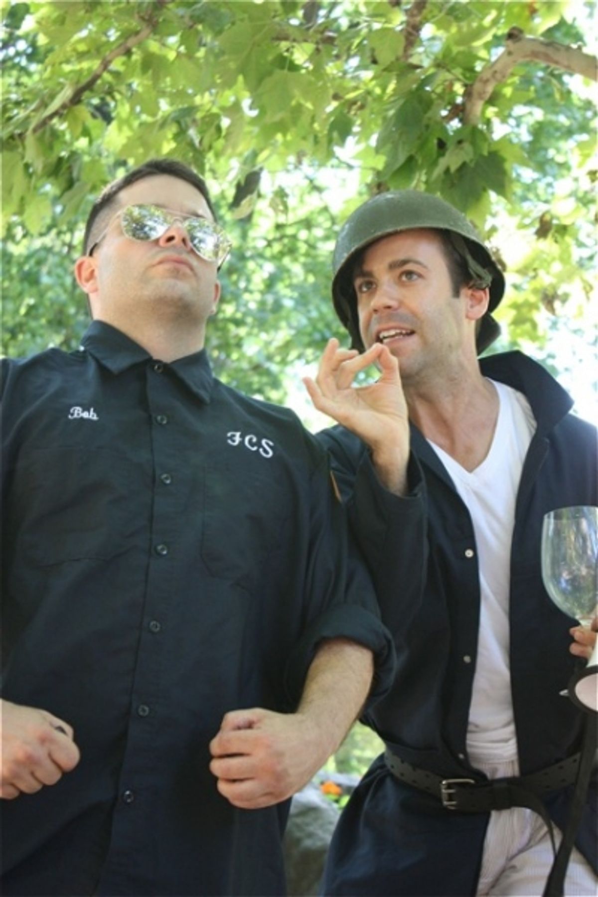 Edward Carnevale and Colby Chambers at 