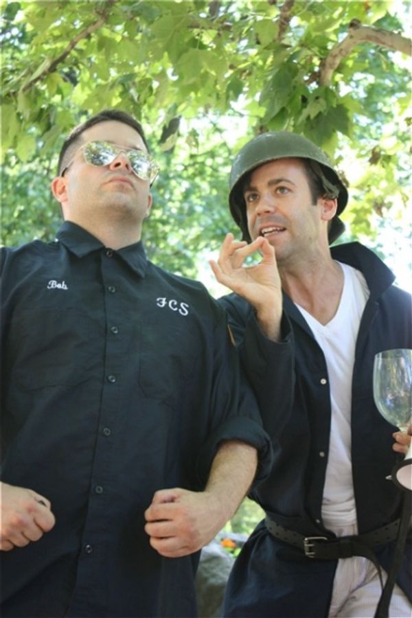 Edward Carnevale and Colby Chambers Photo