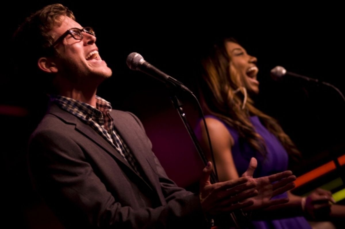 Anderson Davis & Patina Miller at 