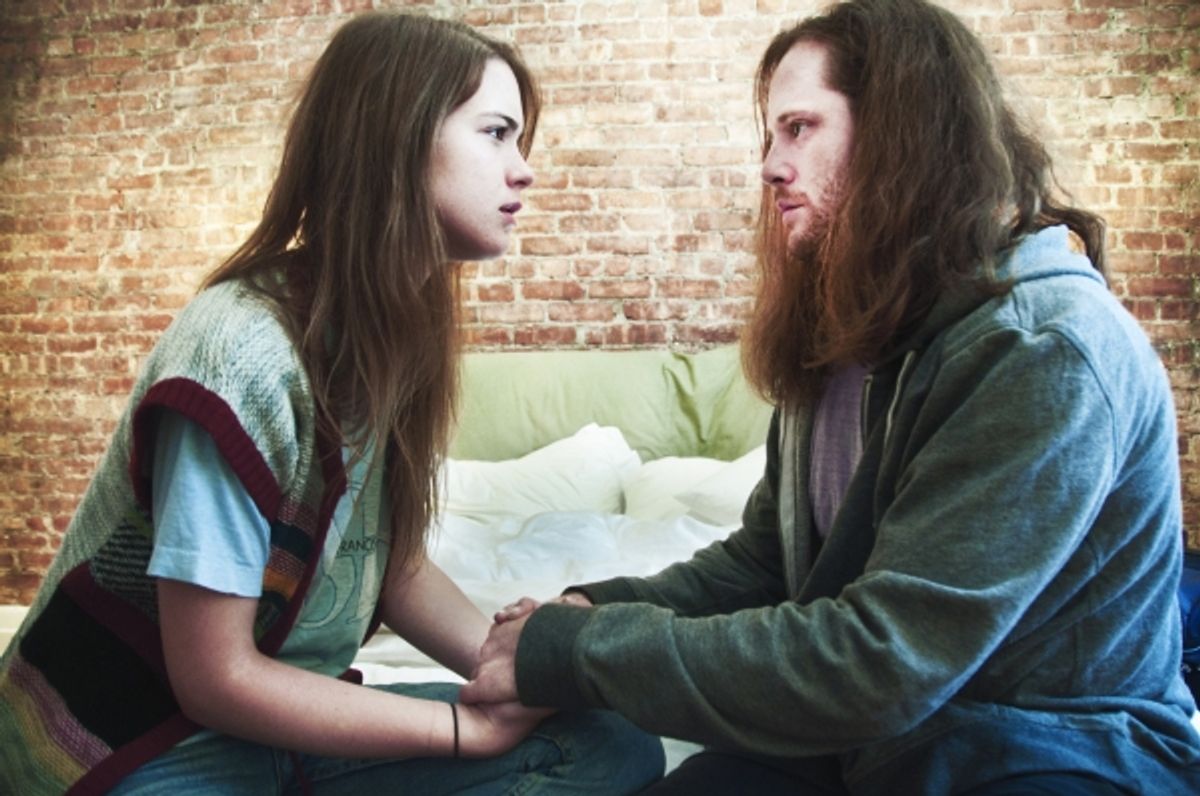 Katie Broad and William Apps at 