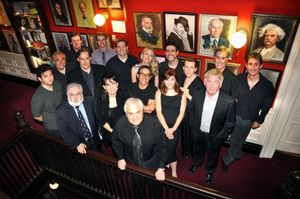 Bradford Cover, Gordon Cox, Rory O'Malley, Amy Rutberg, Adam Feldman, Susan Blackwell, Jack Gilpin, Marc Vietor, Hal Robinson, Michael Feingold, Christine Pedi, Patrick Pacheco, Mara Davi, Daniel Davis, Jason Zinoman, John Martello and Peter Filichia @ BroadwayWorld Bradford Cover, Gordon Cox, Rory O'Malley, Amy Rutberg, Adam Feldman, Susan Blackwell Photo