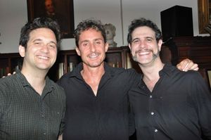 Jason Zinoman, Marc Vietor and Adam Feldman @ BroadwayWorld Jason Zinoman, Marc Vietor and Adam Feldman Photo