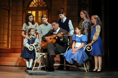 Robert Cuccioli as Captain Von Trapp in Pittsburgh CLO's The Sound of Music
 Photo