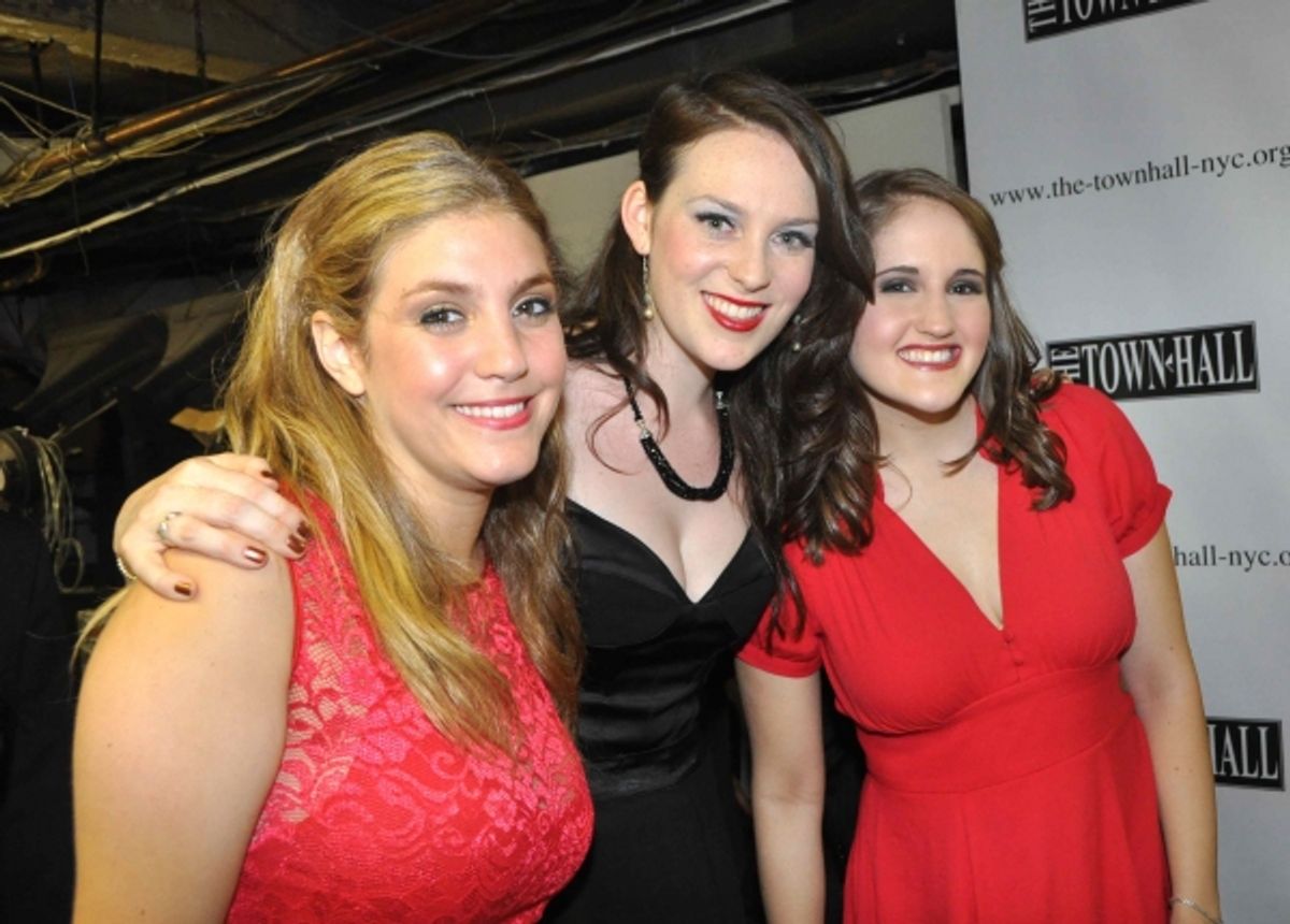 Courtney Simmons, Philippa Lynas and Blair Goldberg at 