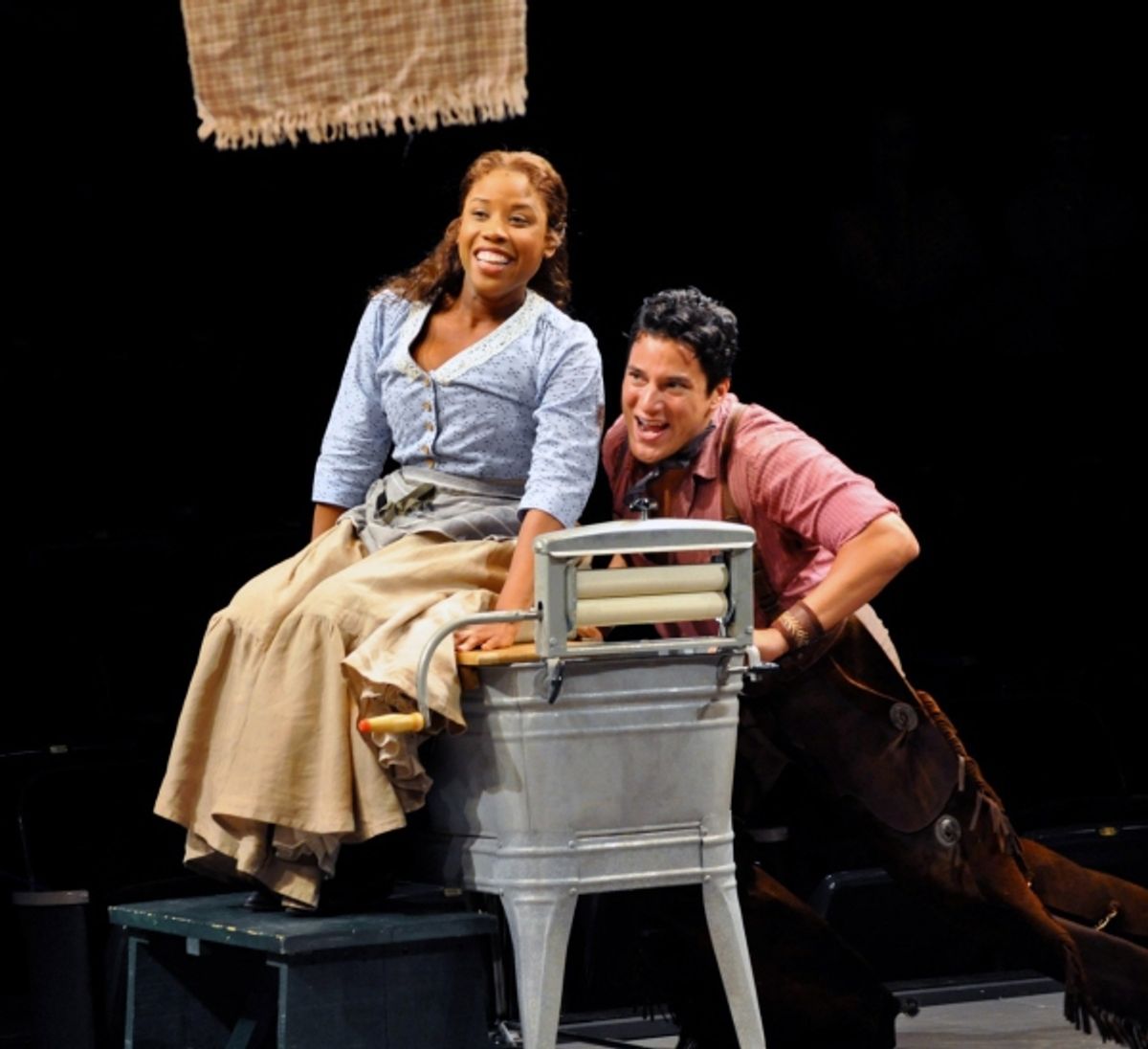 Eleasha Gamble and Nicholas Rodriguez at 