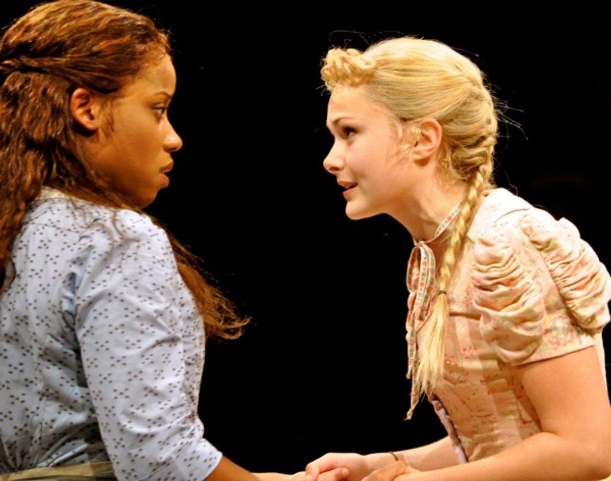 Eleasha Gamble and June Schreiner at 