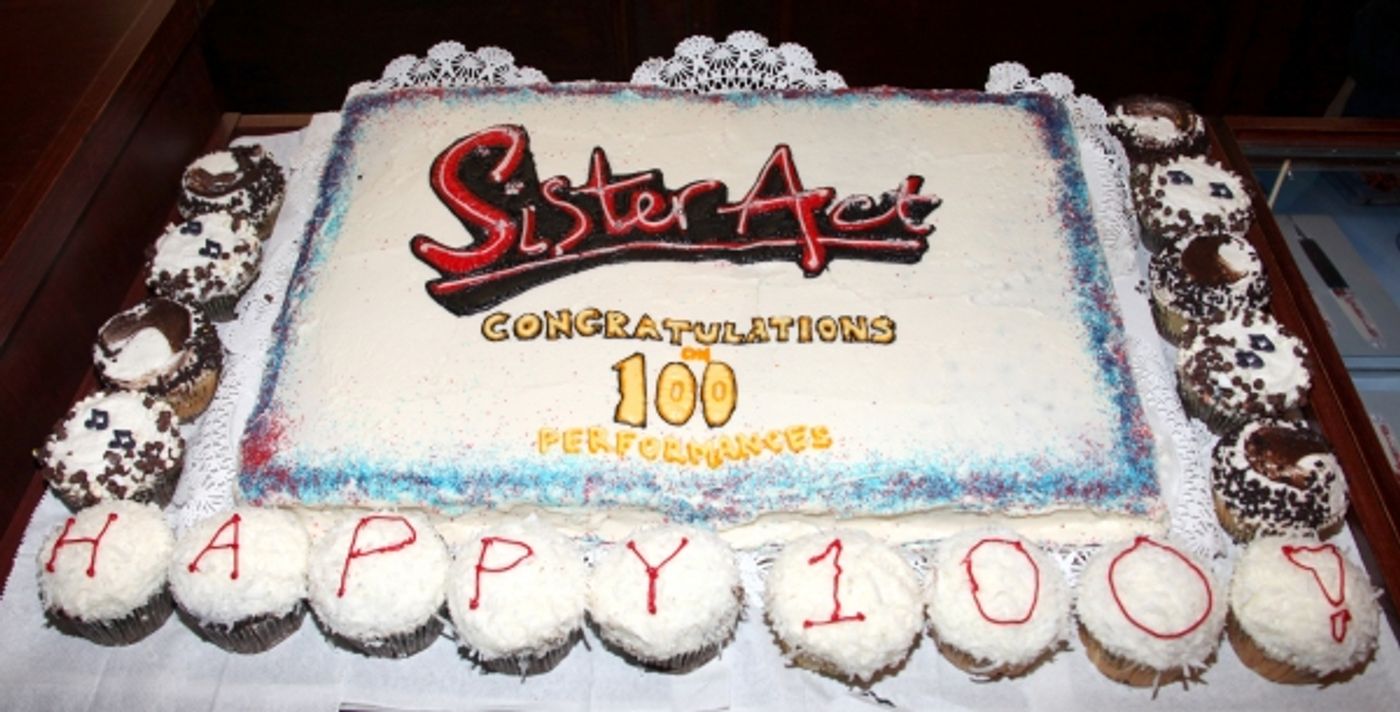 Photo Coverage: Patina Miller, Victoria Clark & SISTER ACT Company Celebrate 100 Performances on Broadway Photo Coverage: Patina Miller, Victoria Clark & SISTER ACT Company Celebrate 100 Performances on Broadway Image