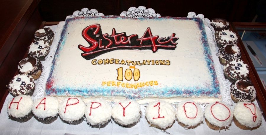 Photo Coverage: Patina Miller, Victoria Clark & SISTER ACT Company Celebrate 100 Performances on Broadway Image