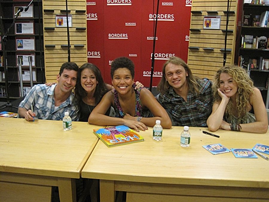 Photo Flash: HAIR Promotes Cast Album at Borders Image