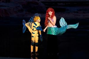  Payton Kemp (Flounder) and Michelle Pruiett (Ariel) Photo