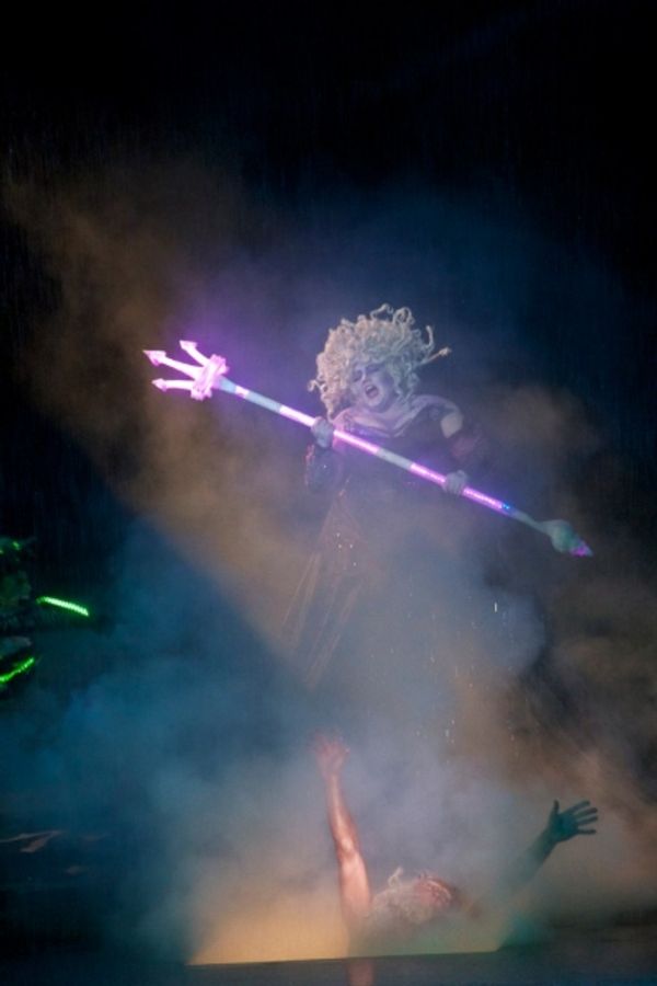 Heidi Anderson (Ursula), Christian Whelan (King Triton) Photo