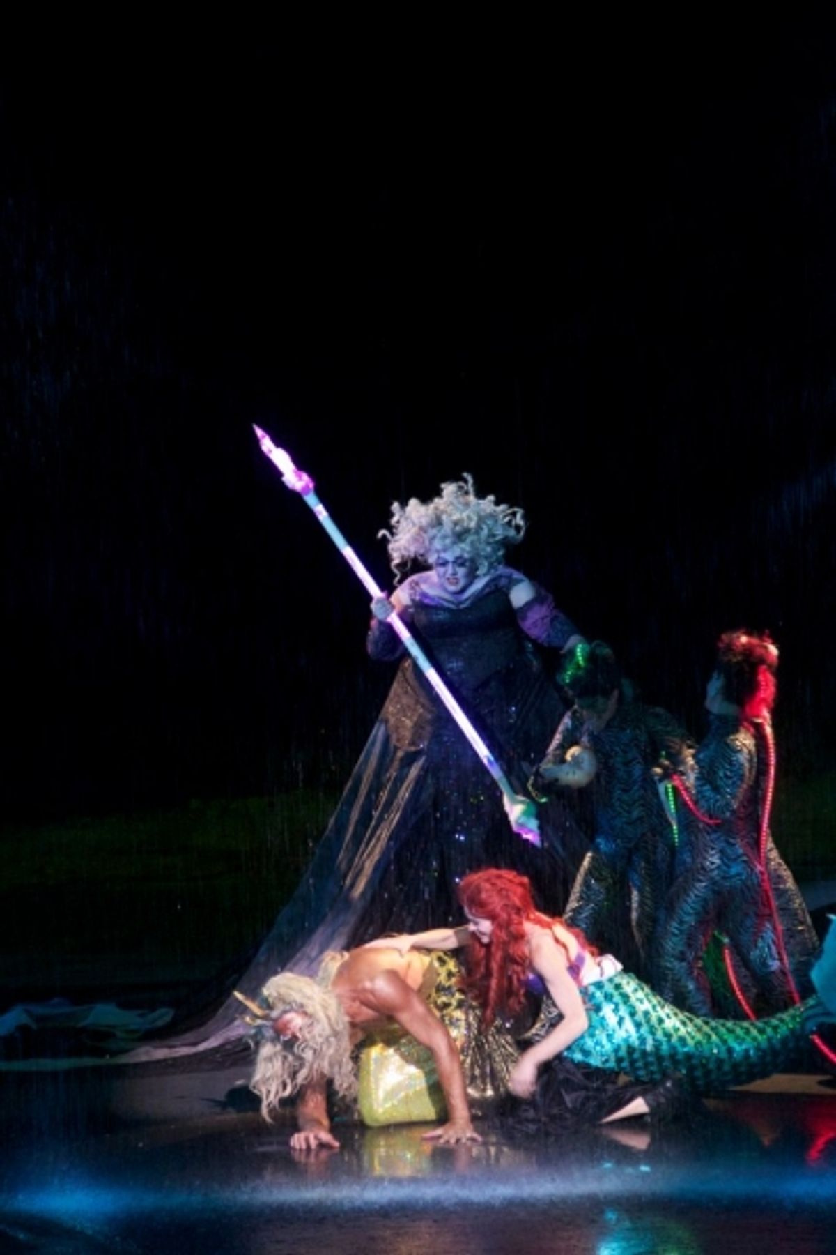 Michelle Pruiett (Ariel), Heidi Anderson (Ursula)  at 