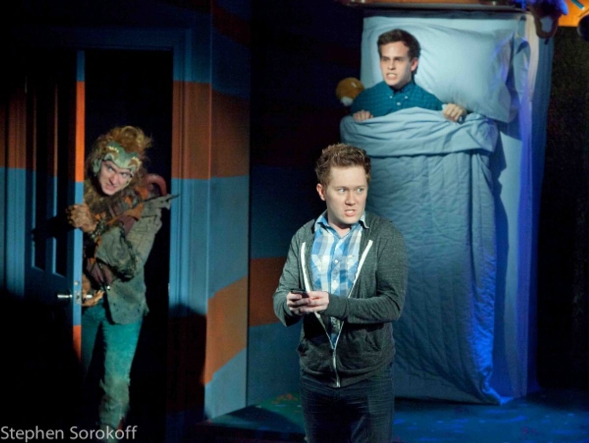 Adam Monley,Stanley Bahorek, Taylor Trensch at 