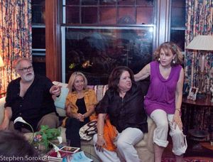 William Finn, Eda Sorokoff, Sheila Richman, Reba Hough Evenchik Photo