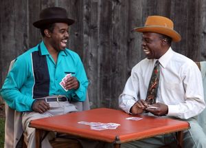 Tobie Windham (Floyd) and L. Peter Callender (Red Carter) @ BroadwayWorld Tobie Windham (Floyd) and L. Peter Callender (Red Carter) Photo