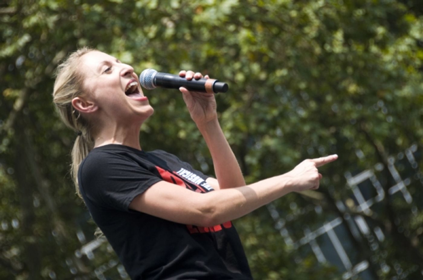Photo Coverage: ADDAMS FAMILY, MEMPHIS, et al. Perform at Broadway in Bryant Park!  Image