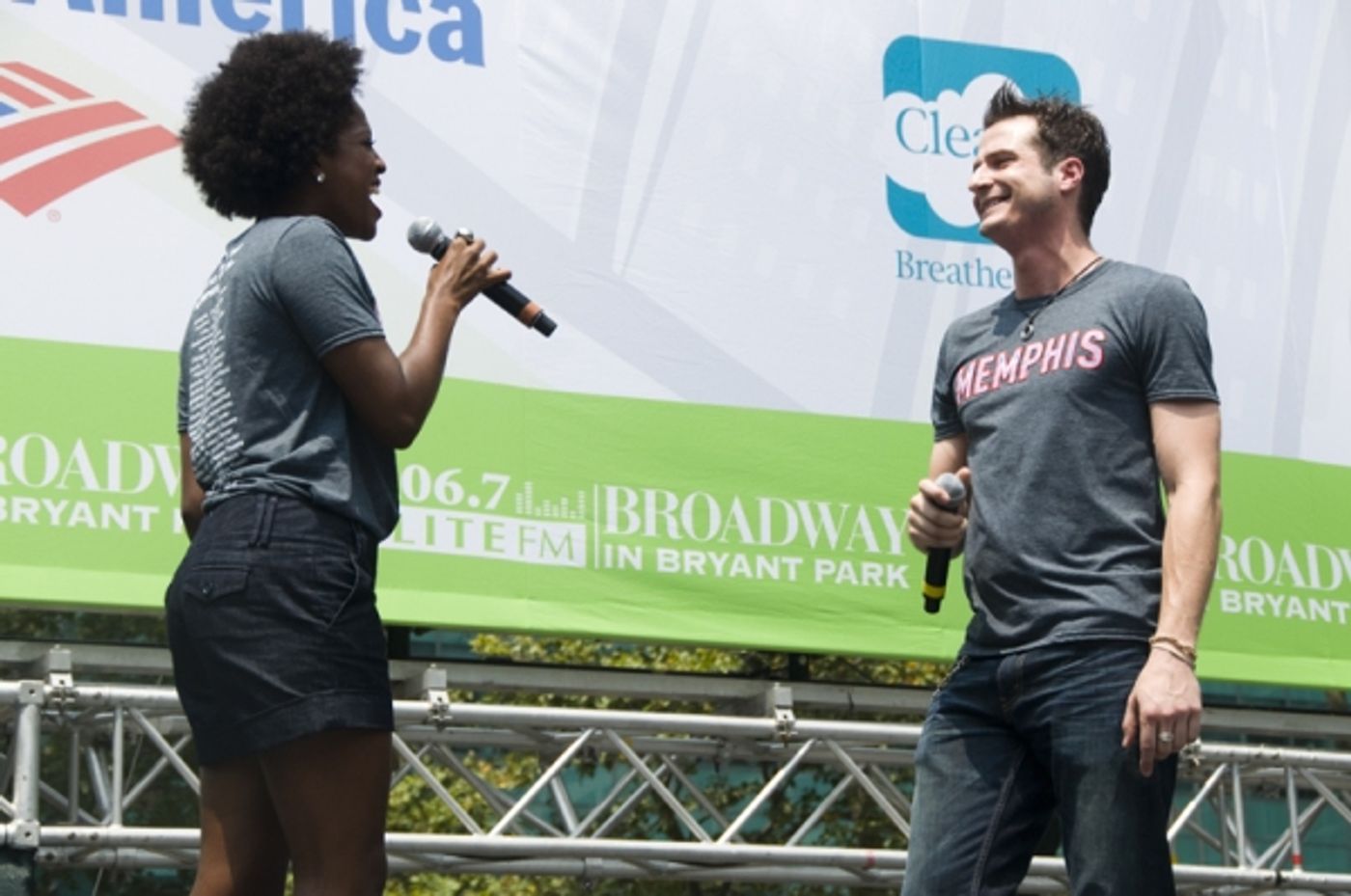 Photo Coverage: ADDAMS FAMILY, MEMPHIS, et al. Perform at Broadway in Bryant Park!  Image